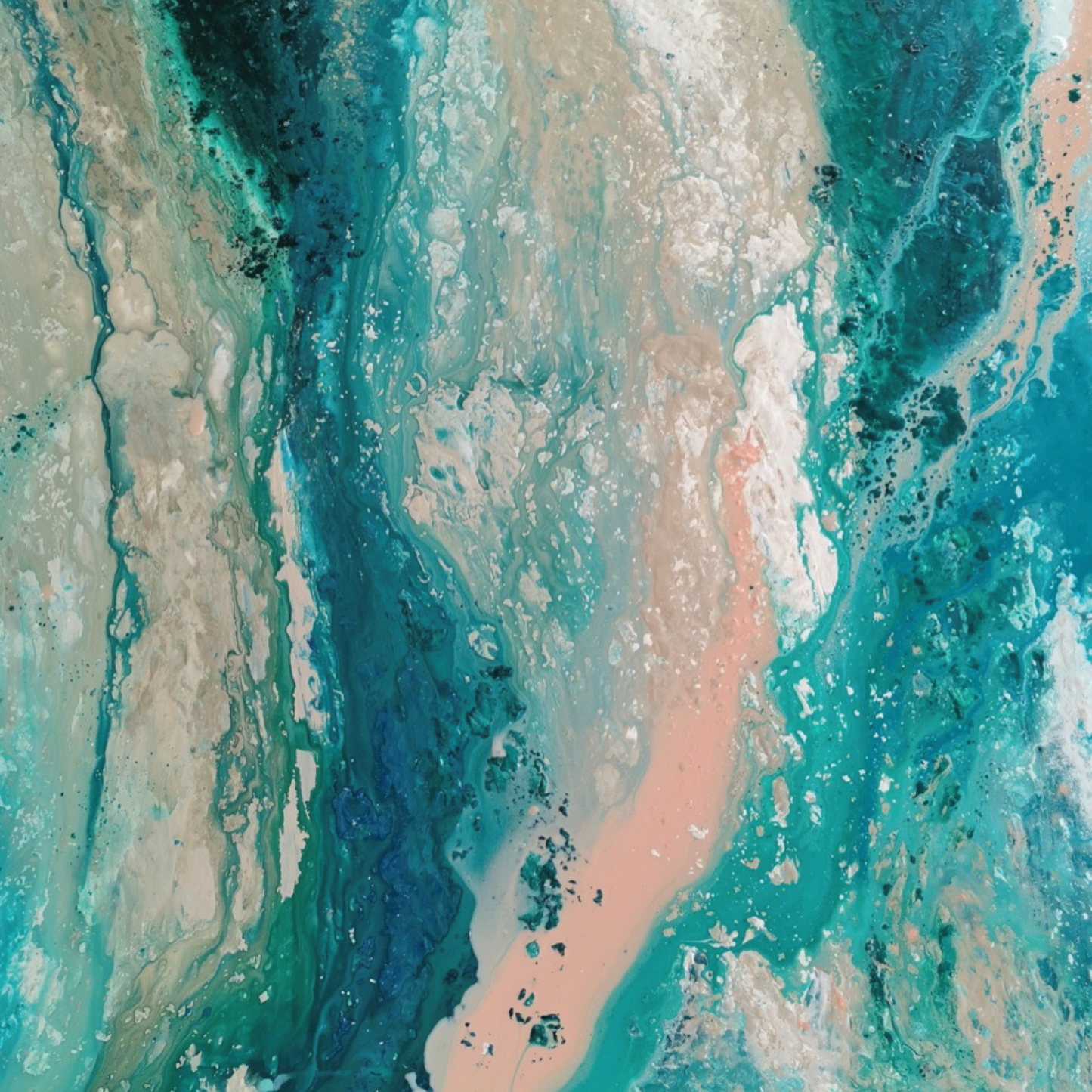 Ocean Drift – Abstract Canvas Wall Art