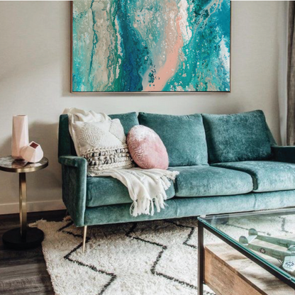 Ocean Drift – Abstract Canvas Wall Art